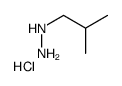 Isobutylhydrazine hydrochloride (1:1)结构式