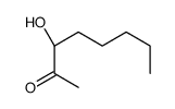 2-Octanone, 3-hydroxy-, (3R)- (9CI)结构式