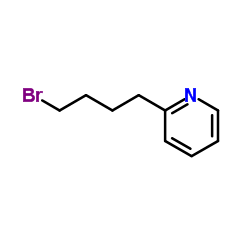 2-(4-Bromobutyl)pyridine结构式