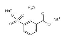 3-SULFOBENZOIC ACID DISODIUM SALT MONOHYDRATE Structure