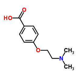 Benzoicacid,4-[2-(dimethylamino)ethoxy]- picture