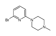 6-(4-METHYLPIPERAZIN-1-YL)-2-BROMOPYRIDINE结构式