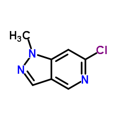 6-Chloro-1-methyl-1H-pyrazolo[4,3-c]pyridine Structure