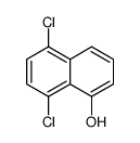 5,8-dichloronaphthalen-1-ol Structure