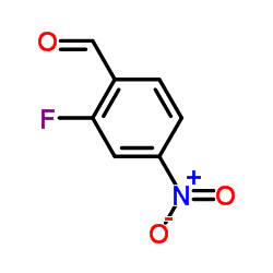 2-Fluoro-4-nitrobenzaldehyde structure