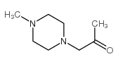 1-(4-甲基哌嗪-1-基)乙酮结构式