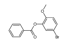 5-bromo-2-methoxyphenyl benzoate Structure