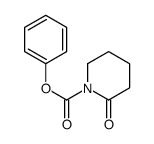 phenyl 2-oxopiperidine-1-carboxylate结构式
