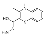 3-甲基-1,4(4H)-苯并噻嗪-2-羧酸肼结构式
