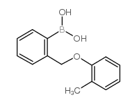 [2-[(2-methylphenoxy)methyl]phenyl]boronic acid Structure