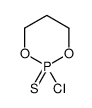 2-chloro-2-sulfanylidene-1,3,2λ5-dioxaphosphinane结构式