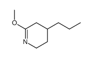 Pyridine, 2,3,4,5-tetrahydro-6-methoxy-4-propyl- (9CI) structure