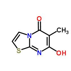 7-Hydroxy-6-methyl-5H-[1,3]thiazolo[3,2-a]pyrimidin-5-one Structure