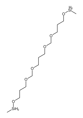 methyl-[3-[3-(3-methylsilyloxypropoxymethoxy)propoxymethoxy]propoxy]silane Structure