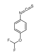 4-difluoromethoxyphenyl isothiocyanate Structure