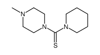 (4-methylpiperazin-1-yl)-piperidin-1-ylmethanethione Structure