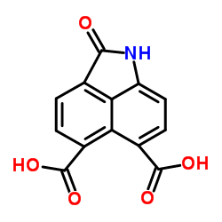 2-Oxo-1,2-dihydrobenzo[cd]indole-5,6-dicarboxylic acid结构式