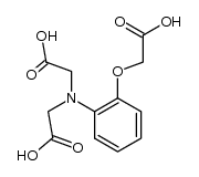 (2-carboxymethoxy-phenylimino)-di-acetic acid结构式