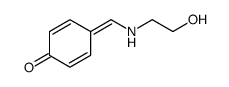 4-[[(2-Hydroxyethyl)imino]methyl]phenol结构式