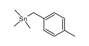 (4-Methylbenzyl)trimethylstannane结构式