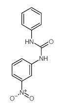 Urea,N-(3-nitrophenyl)-N'-phenyl-结构式