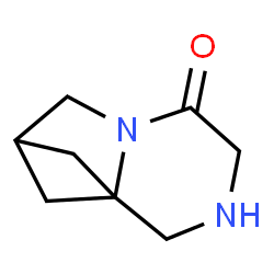 Tetrahydro-6H-7,8a-methanopyrrolo[1,2-a]pyrazin-4(1H)-one Structure