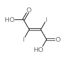 2,3-diiodobut-2-enedioic acid结构式