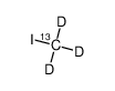 碘甲烷-13C,d3结构式