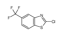 2-CHLORO-5-(TRIFLUOROMETHYL)BENZO[D]THIAZOLE Structure