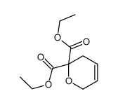 3,6-二氢-2H-吡喃-2,2-二羧酸 2,2-二乙酯结构式
