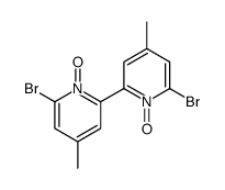 6,6'-DIBROMO-4,4'-DIMETHYL-2,2'-BIPYRIDINE-1,1'-DI-OXIDE结构式