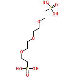 PEG3-bis(phosphonic acid)结构式