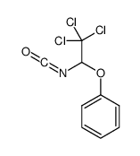 (2,2,2-trichloro-1-isocyanatoethoxy)benzene结构式