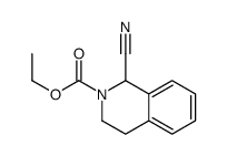 ethyl 1-cyano-3,4-dihydro-1H-isoquinoline-2-carboxylate Structure