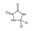 2,2-dichloroimidazolidine-4,5-dione结构式