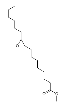 methyl 8-(3-hexyloxiran-2-yl)octanoate结构式