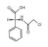 (R)-(2-chloro-acetylamino)-phenyl-acetic acid结构式