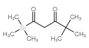 4,4-dimethyl-1-(trimethylsilyl)pentane-1,3-dione structure