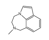 1,2,3,4-Tetrahydro-2-methylpyrrolo[3,2,1-jk][1,4]benzodiazepine结构式