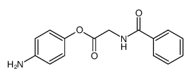 p-Aminophenylhippurat Structure
