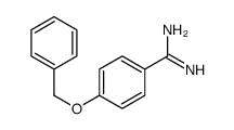 4-(benzyloxy)benzenecarboximidamide结构式