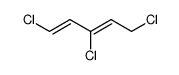 (1E,3Z)-1,3,5-trichloro-penta-1,3-diene结构式