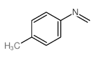 N-(4-methylphenyl)methanimine结构式