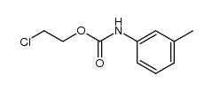 m-tolyl-carbamic acid-(2-chloro-ethyl ester) Structure