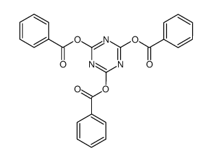 tris-benzoyloxy-[1,3,5]triazine Structure