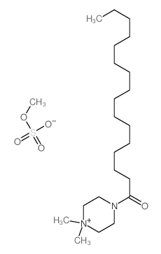 1-(4,4-dimethyl-2,3,5,6-tetrahydropyrazin-1-yl)hexadecan-1-one; sulfooxymethane Structure