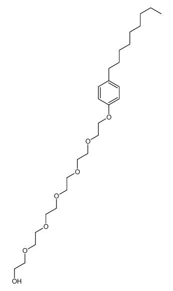 2-[2-[2-[2-[2-[2-(4-nonylphenoxy)ethoxy]ethoxy]ethoxy]ethoxy]ethoxy]ethanol Structure