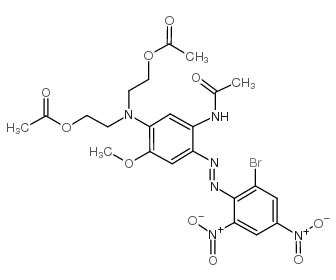2,2'-[[5-acetamido-4-[(2-bromo-4,6-dinitrophenyl)azo]-2-methoxyphenyl]imino]diethyl diacetate picture