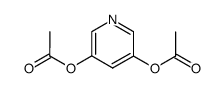 3,5-Pyridinediol,diacetate(ester)(8CI)结构式