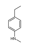 4-Ethyl-N-methylaniline结构式